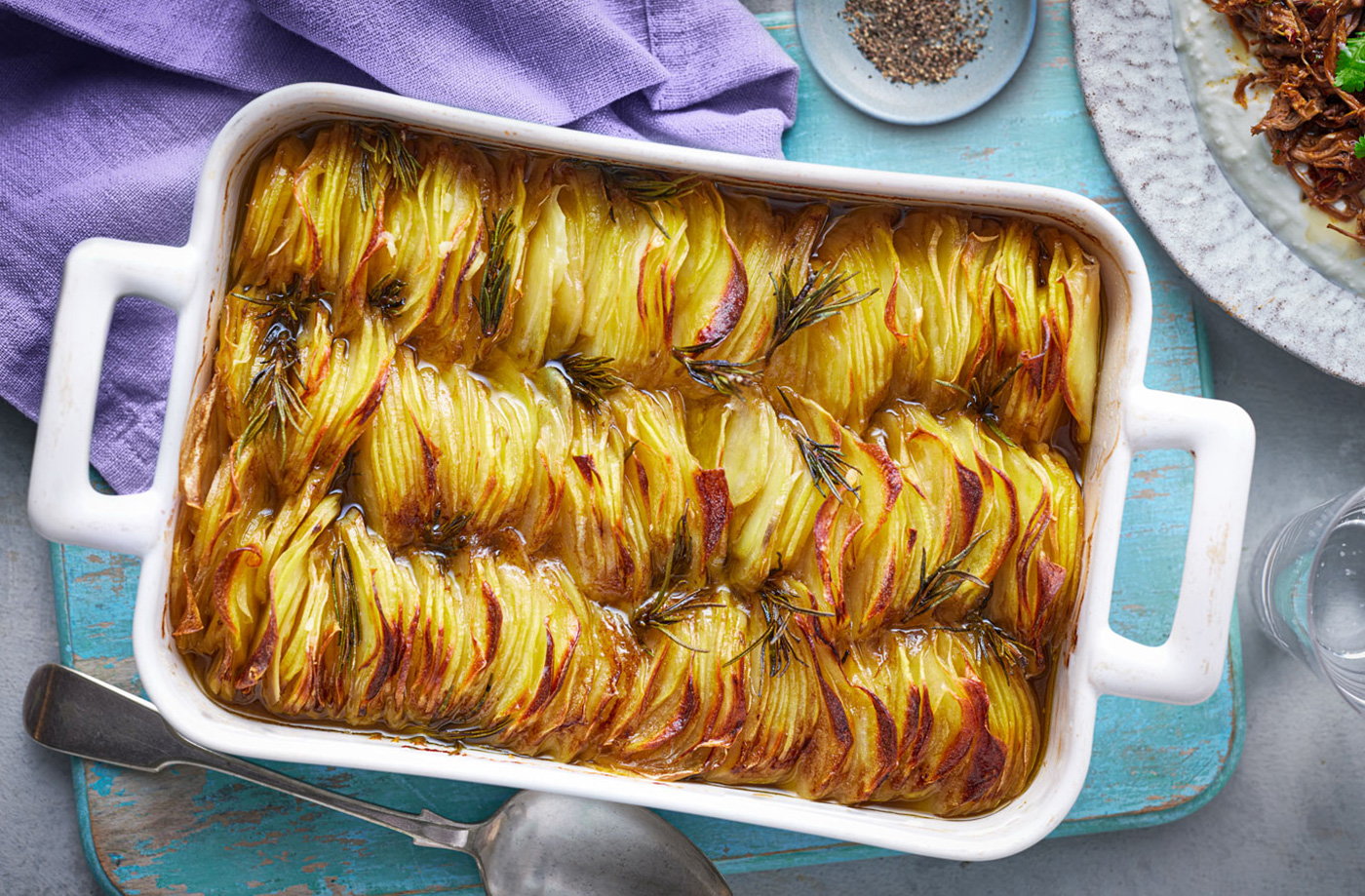 Rosemary boulangère potatoes recipe