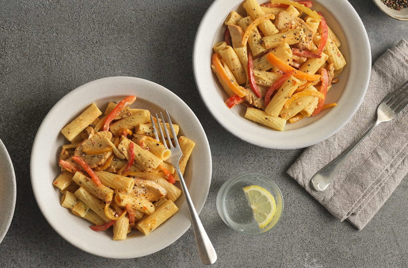 5-ingredient Piri-Piri pasta recipe