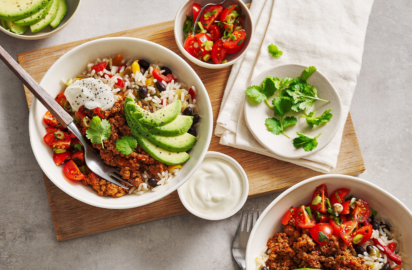 Beef burrito bowl recipe