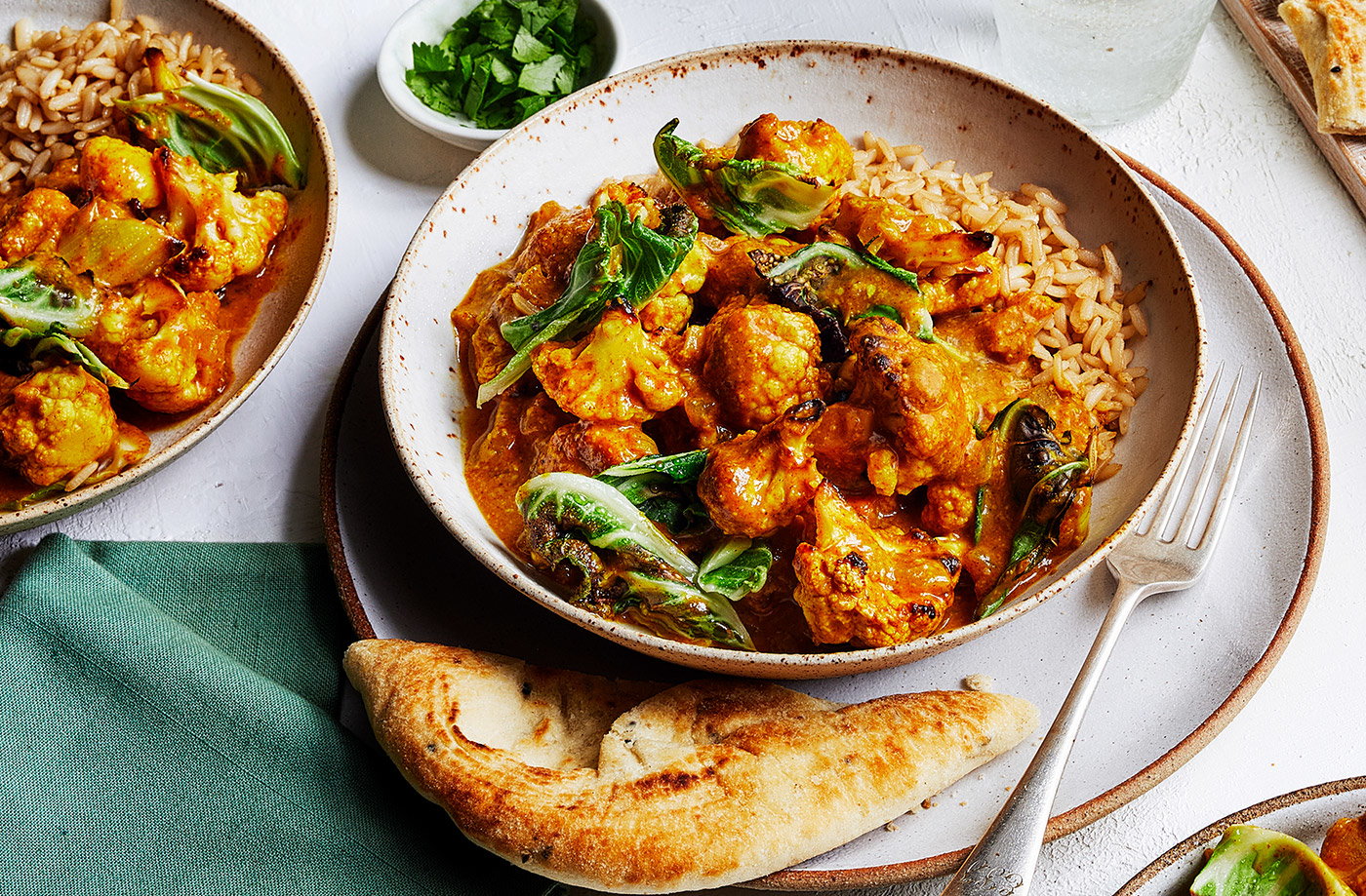 Cheat's cauliflower korma recipe