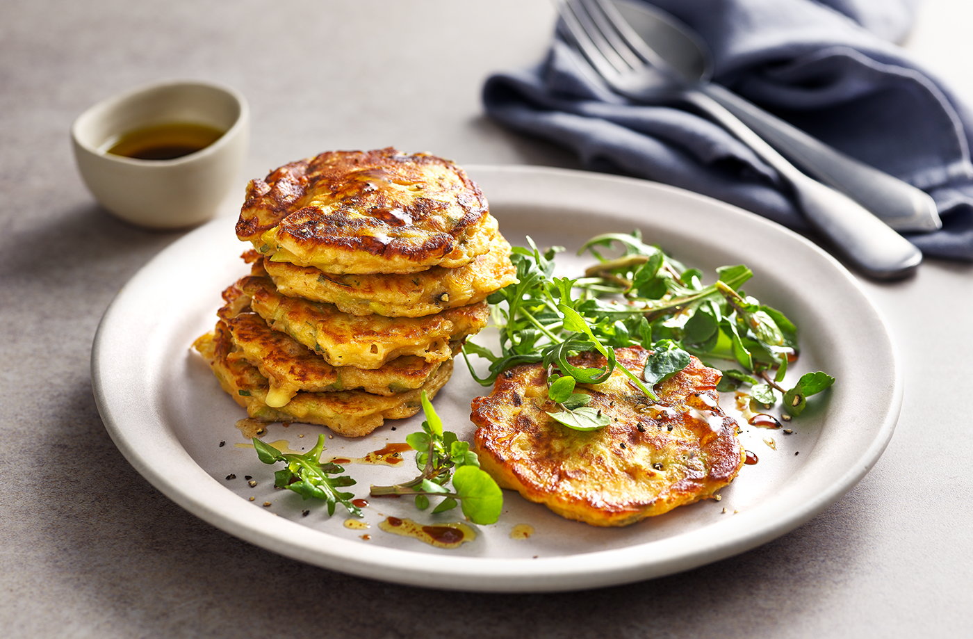 Leek and Cheddar fritters  recipe