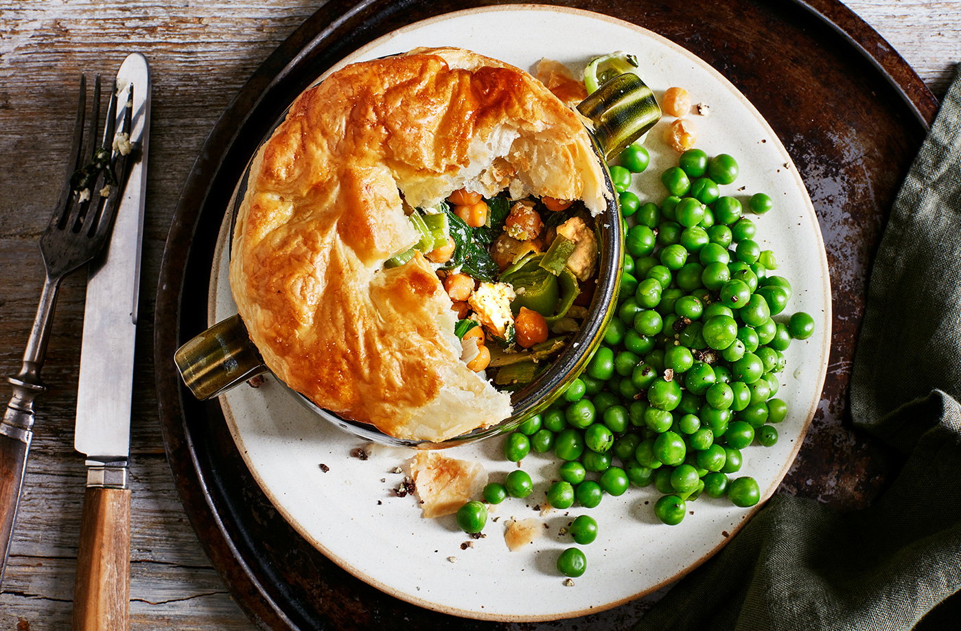 Leek and feta pie recipe