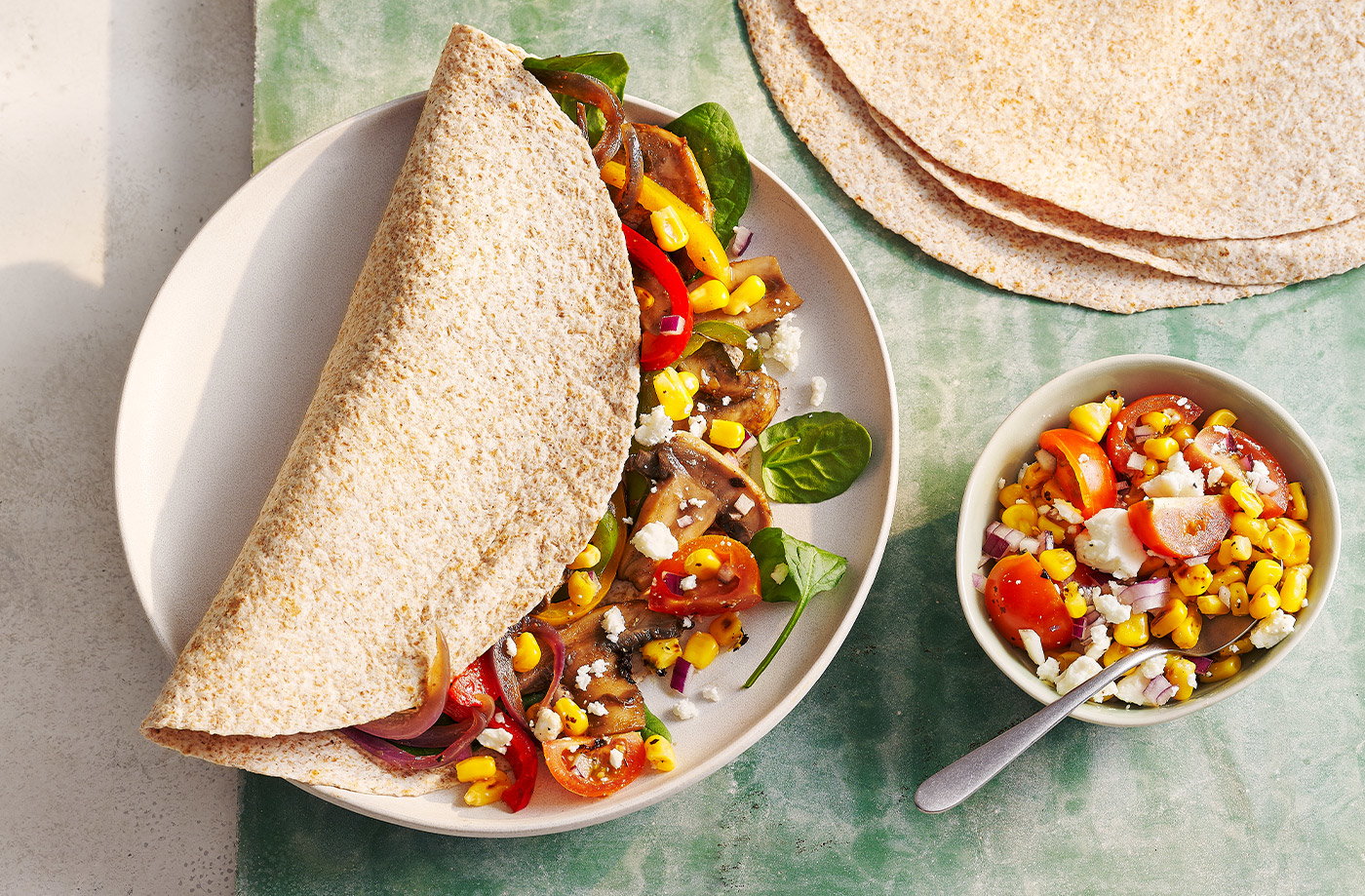 Mushroom fajitas recipe