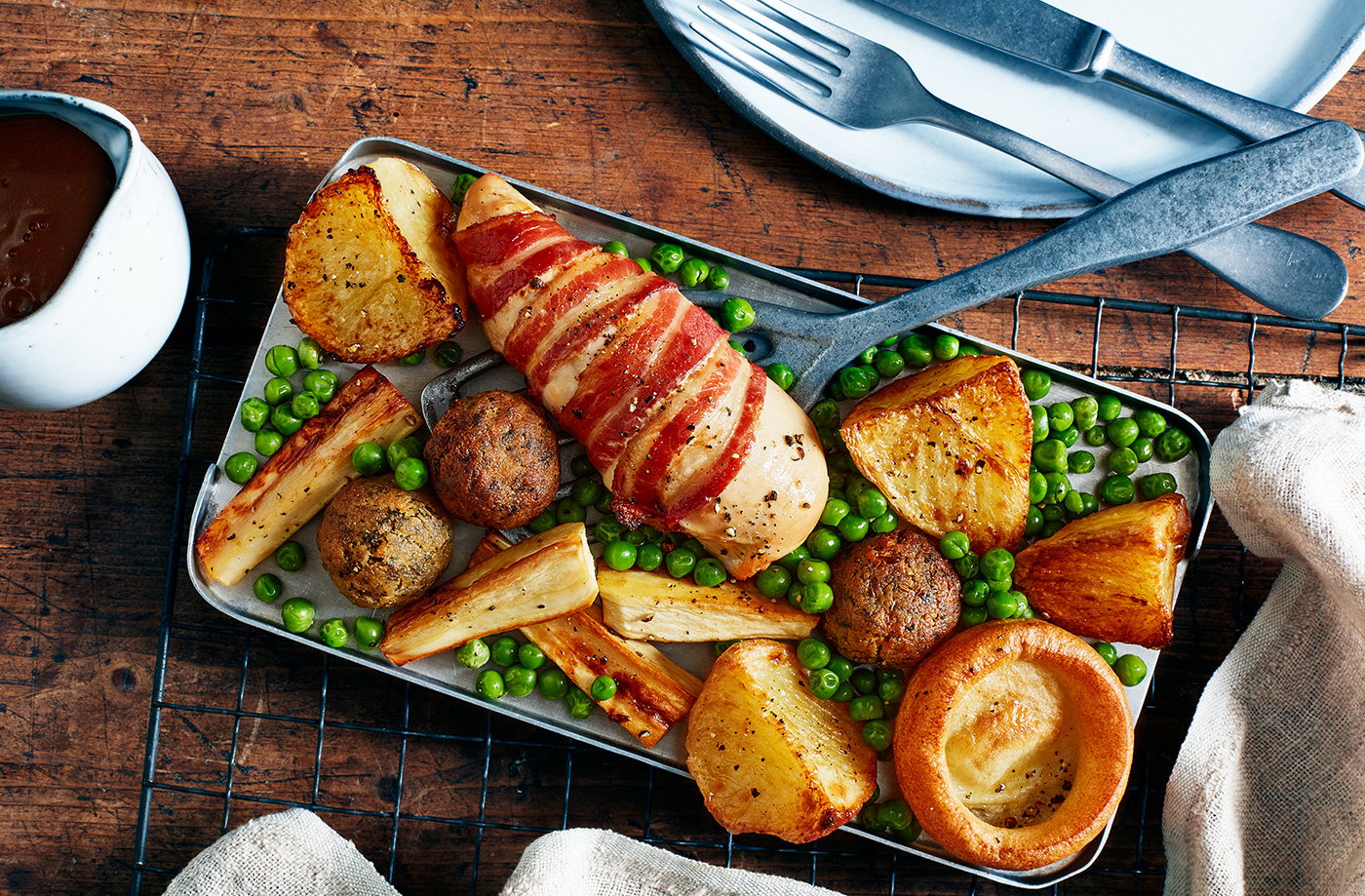 One-tray roast dinner recipe