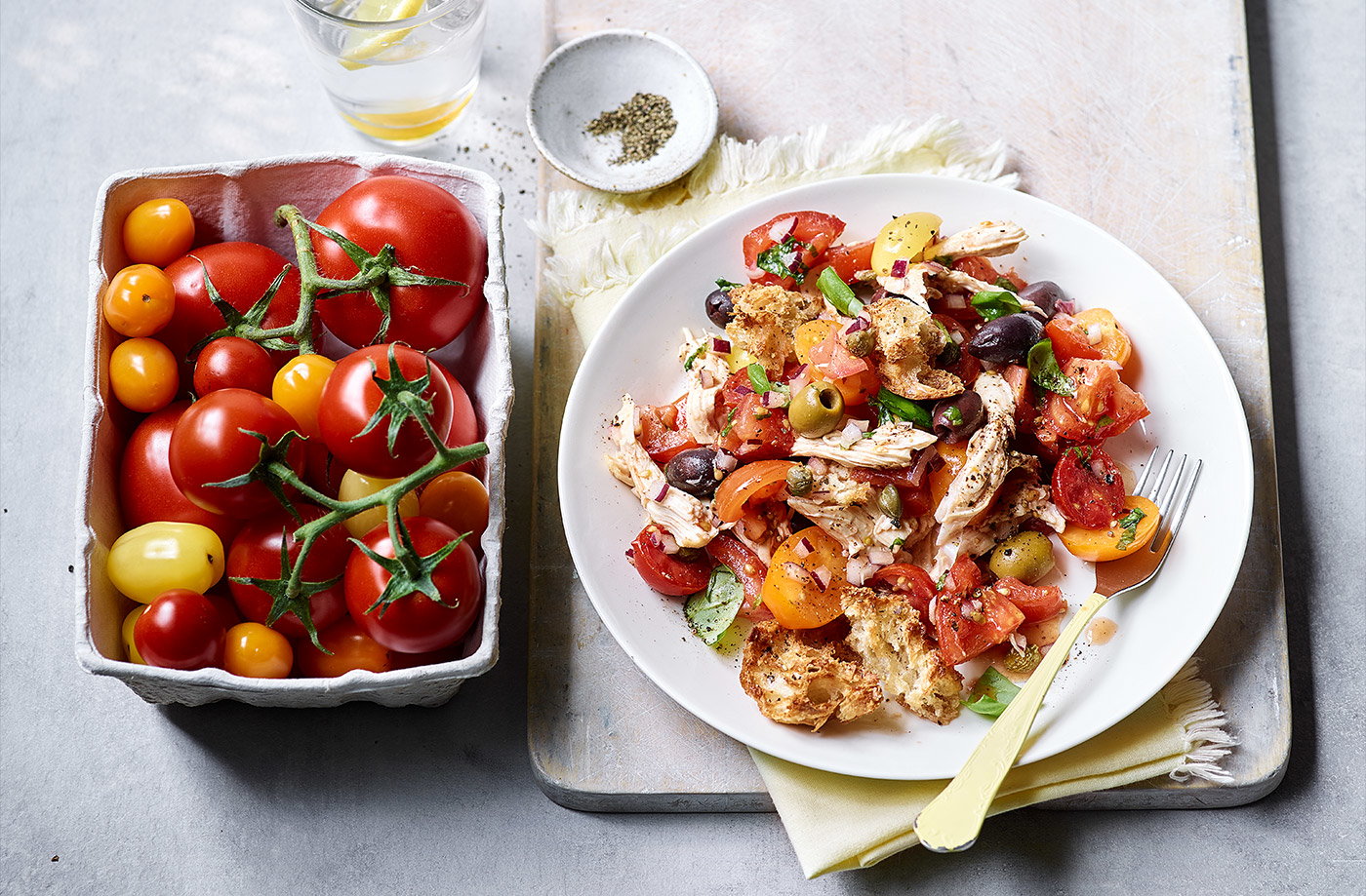 Chicken panzanella recipe