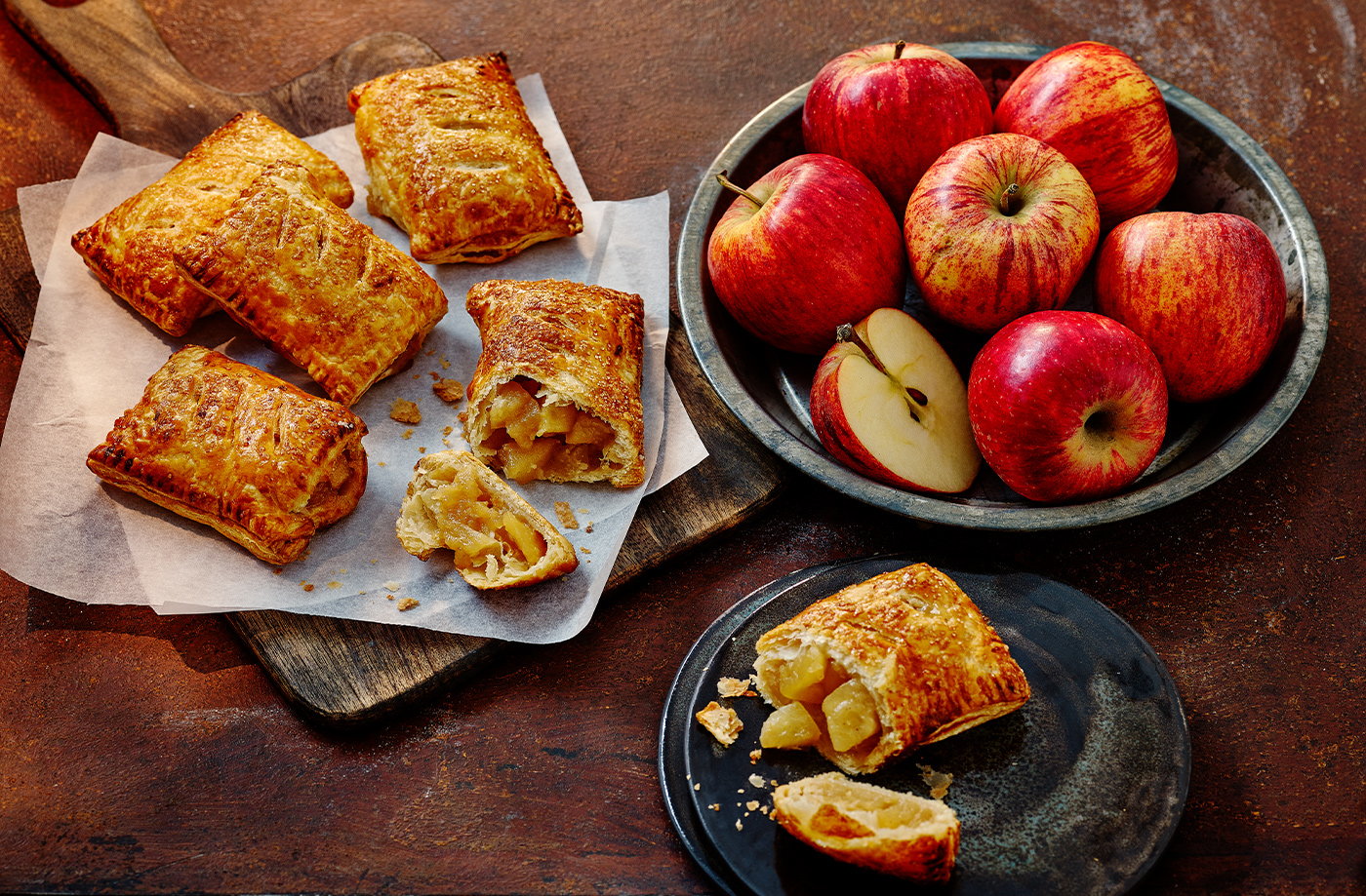 Toffee apple hand pies recipe