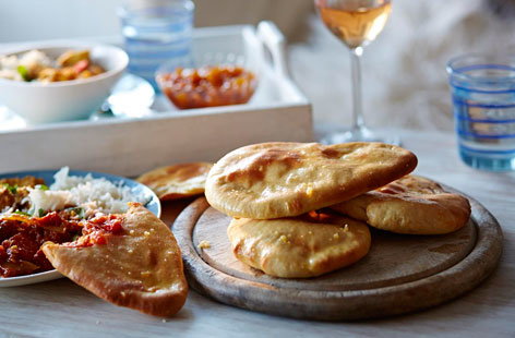 A curry night in just isn't complete without its soft, fluffy and aromatic sidekick, garlic naan