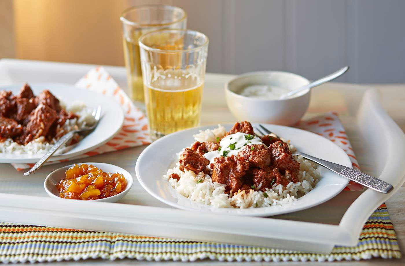 One-pan lamb rogan josh recipe