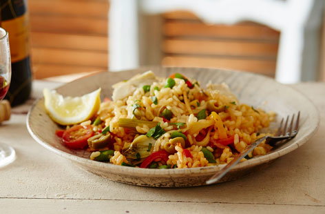 This vegan paella is packed full of fresh flavours, with plenty of vibrant veg and fragrant herbs. Making a vegan-friendly version of this classic dish is really simple and still delivers delicious results. 