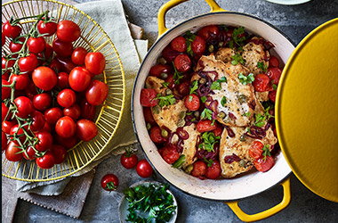 Chicken and tomato stew