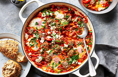 Meatball shakshuka