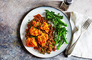 Moroccan-spiced shepherd’s pie