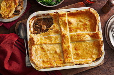 Steak and ale pie