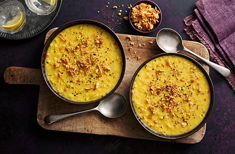 The most comforting dish to have during Ramadan, this dhal soup is delicious and easy to whip up