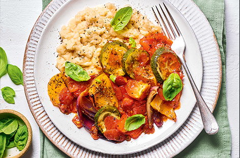 A spin on the classic French stew, this healthy traybake is the perfect choice for getting more veggies into your diet