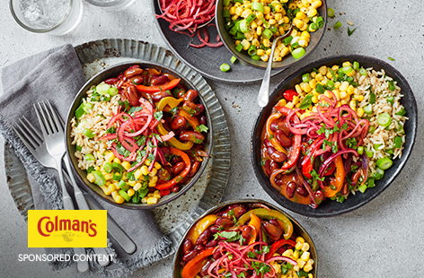 Feed the whole family with this chilli burrito bowl recipe. It's quick and easy to make. 