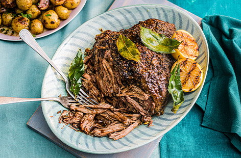 Make-ahead spiced lamb