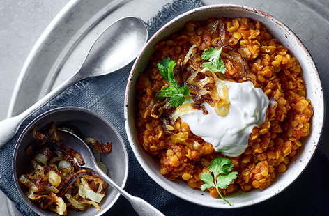 Whip up a delicious dhal in just 15 minutes using just your microwave