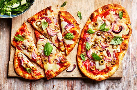 All you need to transform a shop-bought naan into a personal pizza is a few simple ingredients and a bit of kitchen know-how.