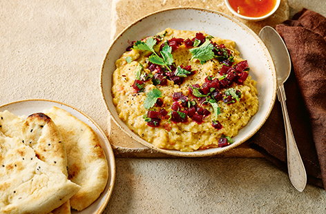 Packed full to the brim with warming spices and flavours, dhal makes for a super autumnal dish