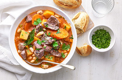 With root veg and chicken livers, this cassoulet is the ultimate winter warmer