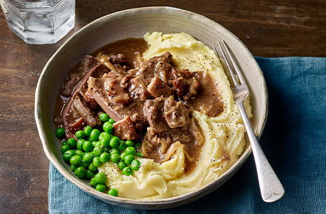 This low-energy twist on a British classic is made in the slow-cooker. With crispy bacon and caramelised onions, this lamb's liver stew is the perfect winter warmer.