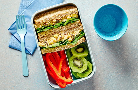 Try something a little different for the kids' sandwiches. This super quick option means no cooking is required and it's budget-friendly too.