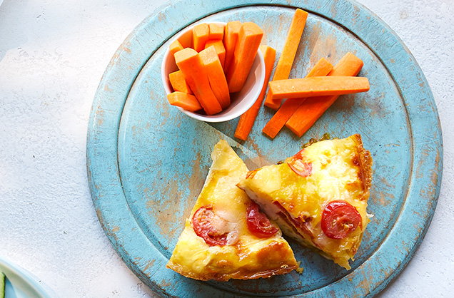 Pizza omelettes