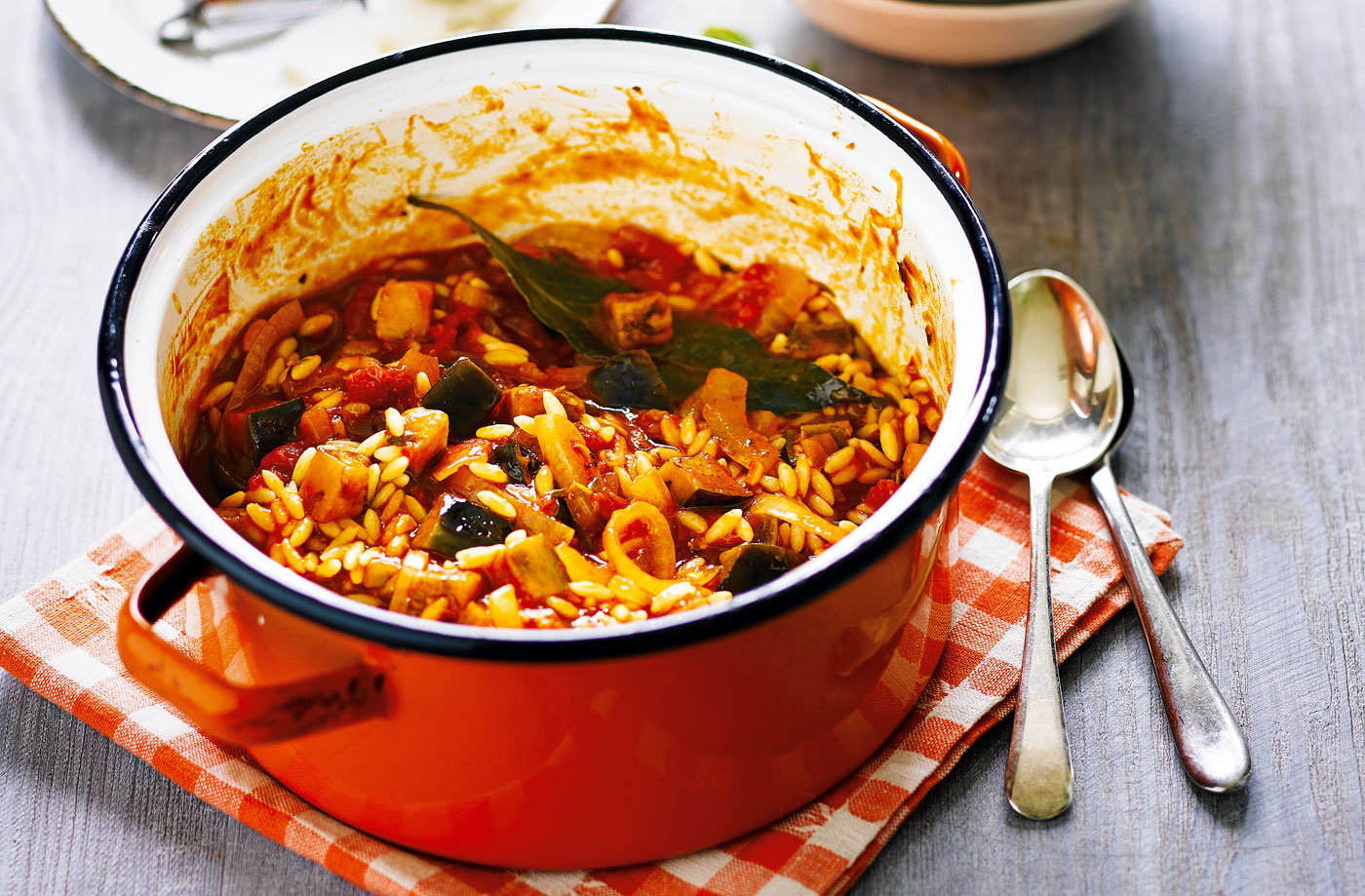 One-pot aubergine recipe