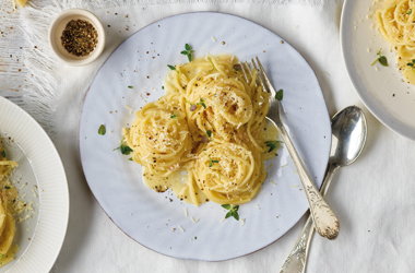 Cacio e pepe pasta