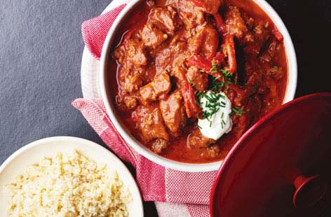 Enjoy cosy cooking this winter with this hearty beef goulash recipe that's perfect for the whole family.