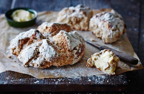 This is not your classic loaf. Flavoured with buttermilk and bananas, this fruity take on Irish soda bread is simply delicious - all you need is a hearty helping of butter to spread on top