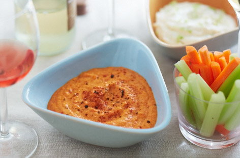 Always wanted to make your own houmous, but think it will be too much hassle? Don’t worry, it’s easy! This simple recipe adds grilled red peppers and smoked paprika to the traditional chickpea dip for an added sweet and smoky hit.