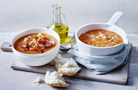 This wonderful, comforting soup recipe is packed with smoky bacon, juicy tomatoes and creamy red lentils. Enjoy with a thick slice of wholemeal bread for a warming winter meal