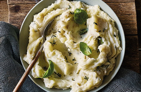 Take the hassle out of mashed potatoes with this easy side dish recipe that leaves the skin-on