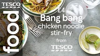 Bang bang chicken noodle stir-fry 