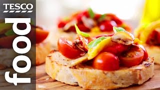 How to make bruschetta 