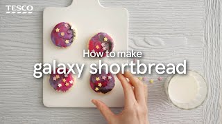 How to Make Galaxy Shortbread