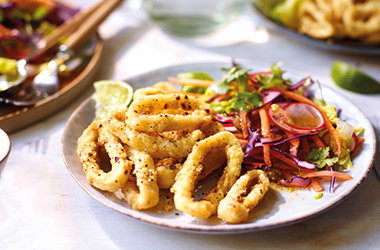 Salt and pepper squid