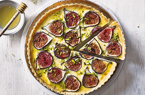 If you're looking for the perfect excuse to practise your pastry skills, then look no further than this pretty fig tart recipe