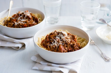 Bolognese with hidden veg