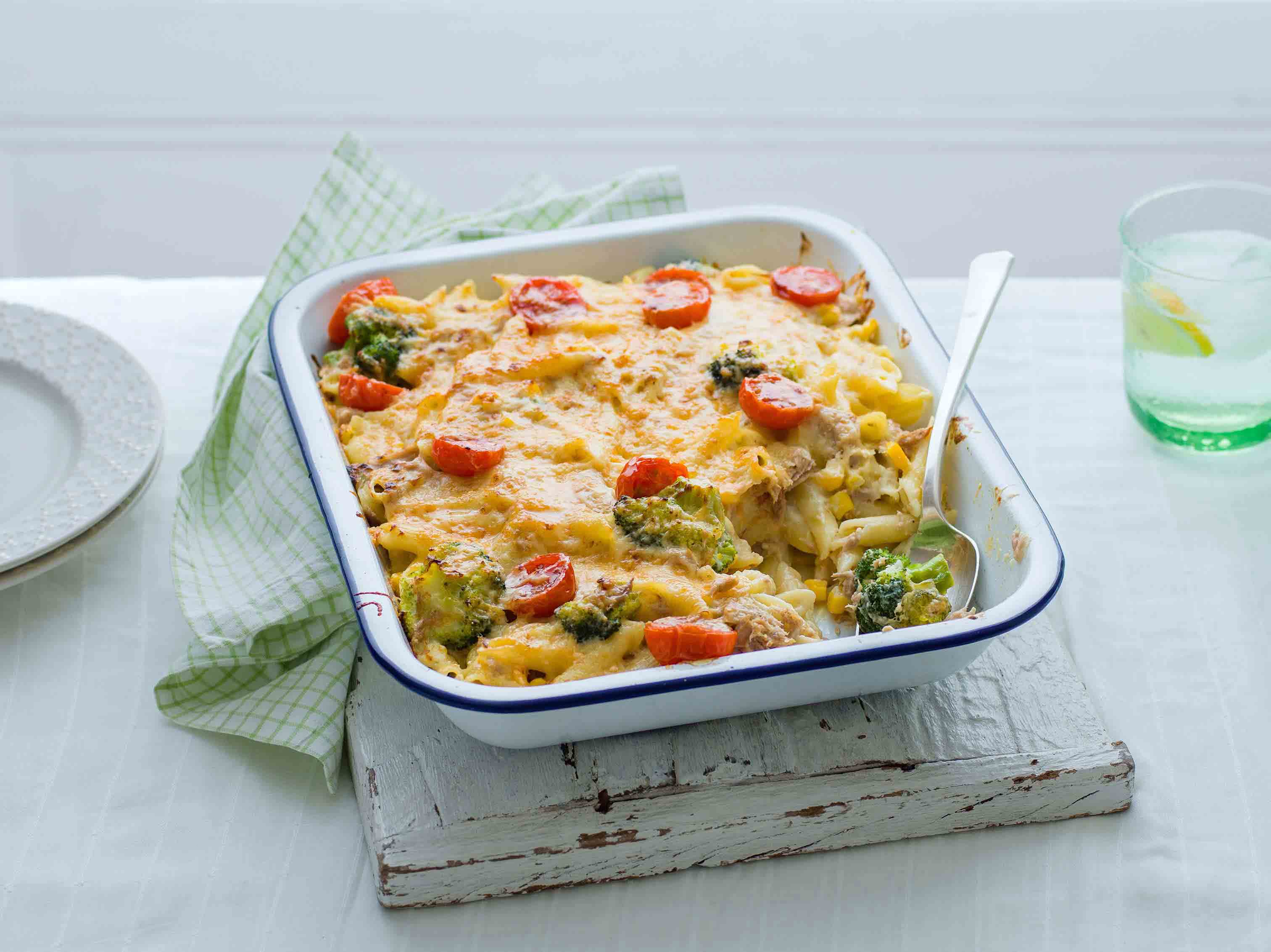 Tuna pasta bake recipe