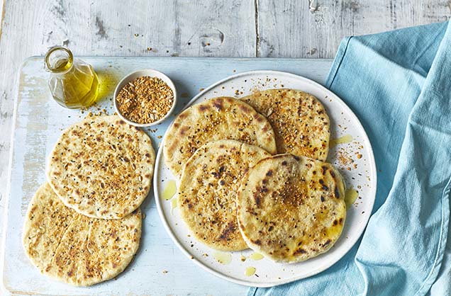 Spiced flatbreads