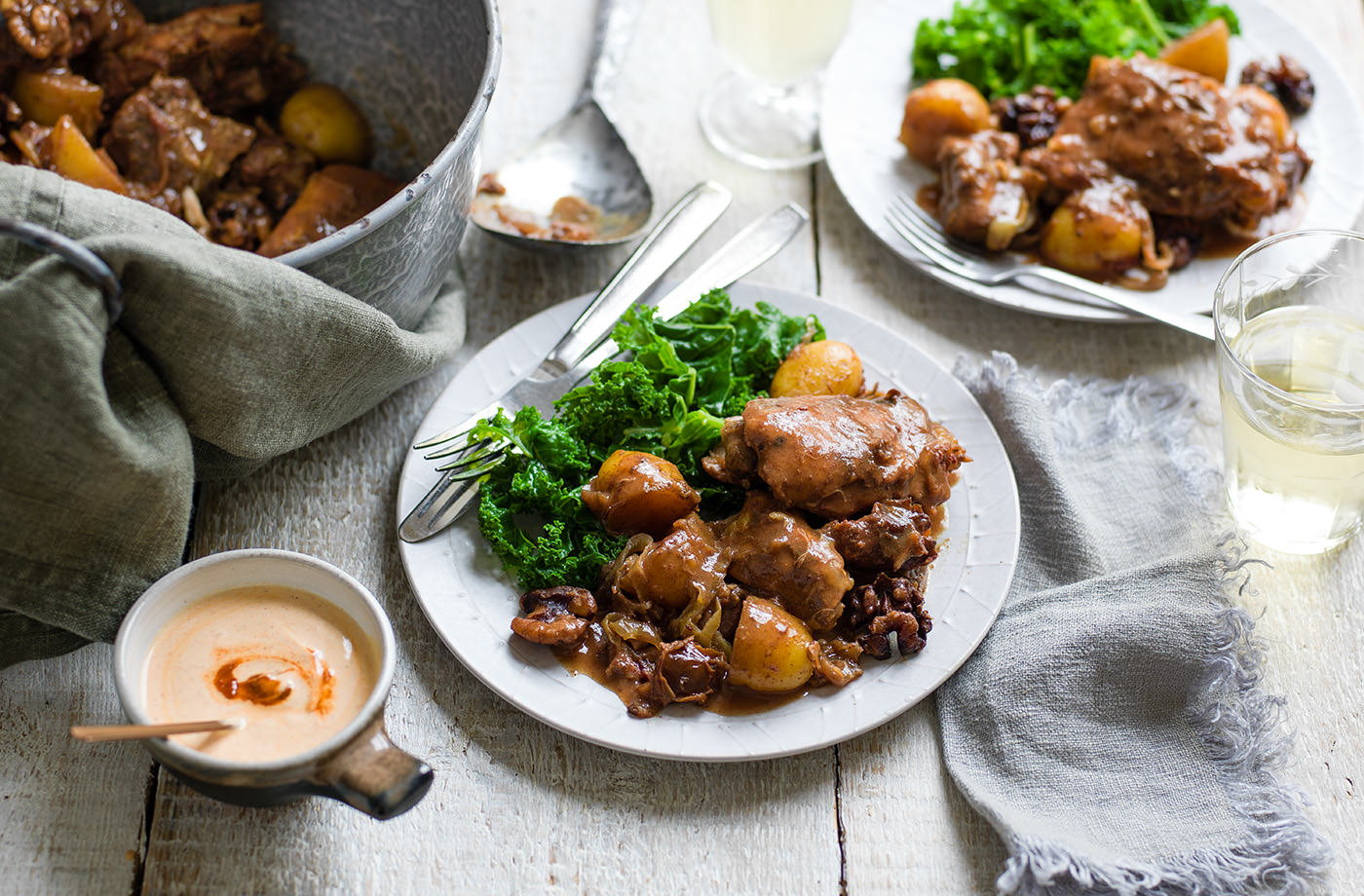 Slow-cooker Persian chicken stew recipe