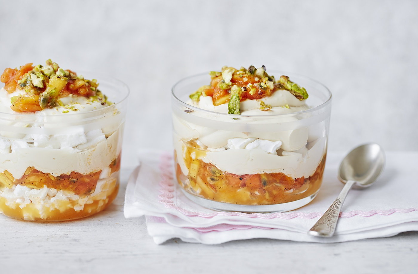 Papaya and passion fruit mess recipe