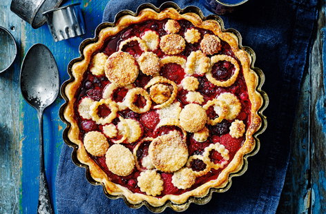 This delicious sweet pie filled with soft and juicy berries is the perfect Autumnal dessert. Simple to make, using only six key ingredients, you'll be tucking in to this berry nice pie, with a dollop of cream, before you know it.