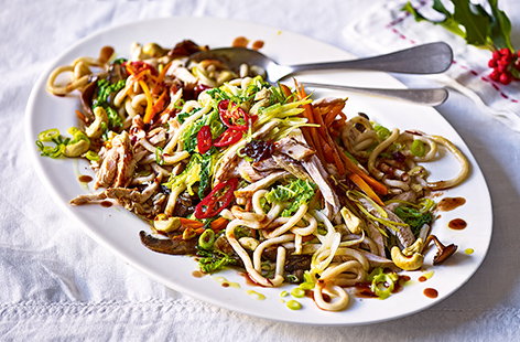 Turkey teriyaki stir-fry