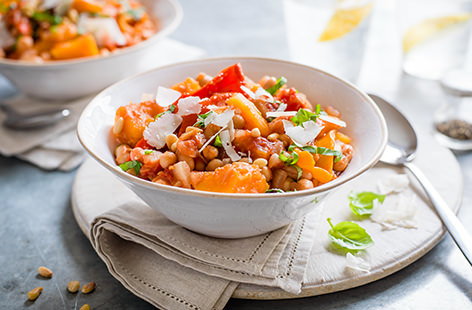 If you’re looking for a fuss-free, easy vegetarian recipe, then this slow-cooker chickpea and butternut squash stew is ideal