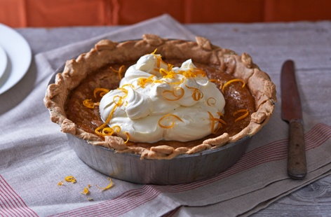 Bursting full of flavour, this classic pumpkin pie is filled with richly spiced golden-orange pumpkin on a delicious rustic shortcrust pastry base