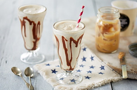 Bring some all-American flavour to the game with this thick, nutty shake – the ice cream will see you chilling out in style